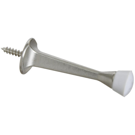 National Hardware - SPB243 3" Rigid Door Stop - Satin Nickel