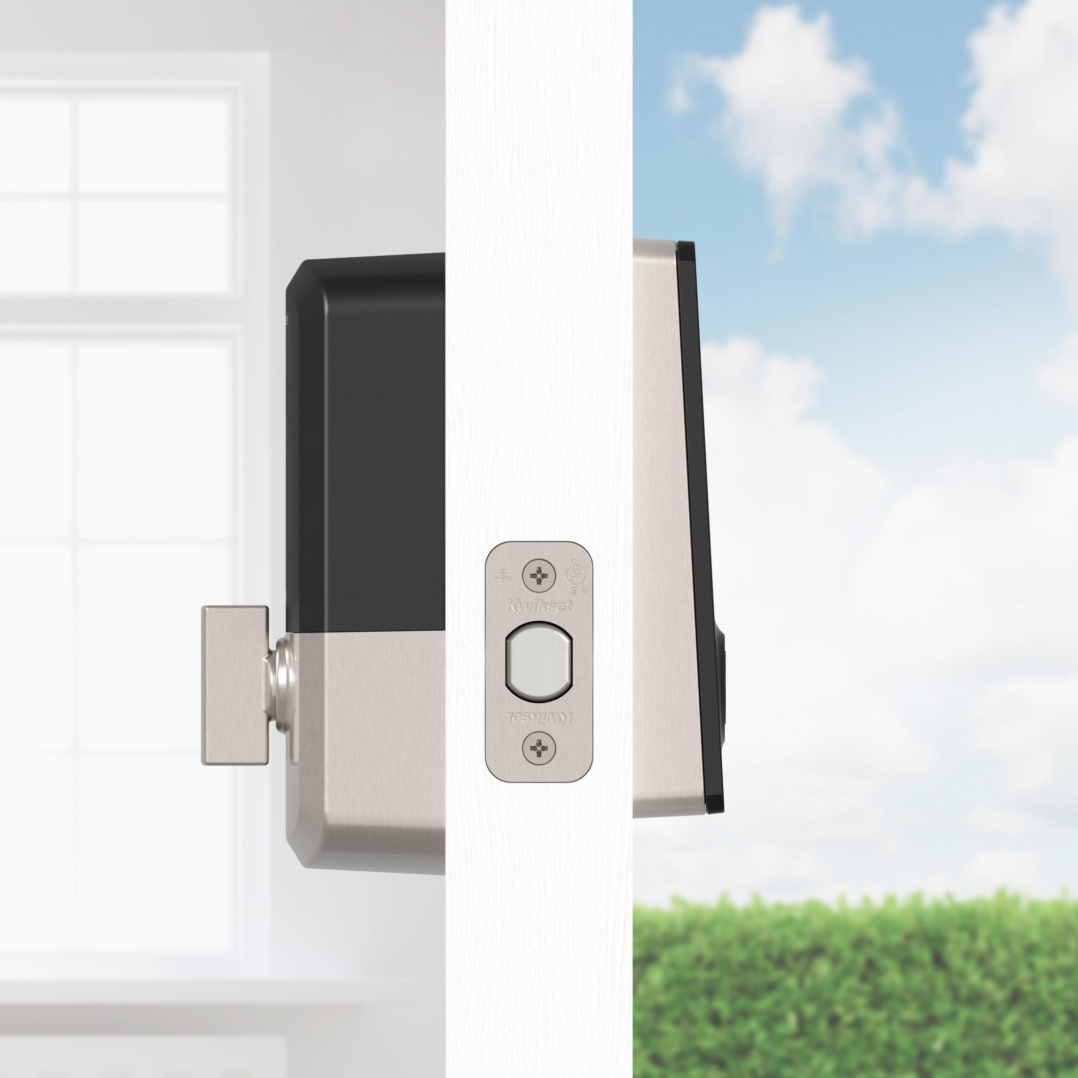 9800 WIFI THRD TSCR 15 SMT RCALFD S2 Halo Select Contemporary Touchscreen Deadbolt - Satin Nickel