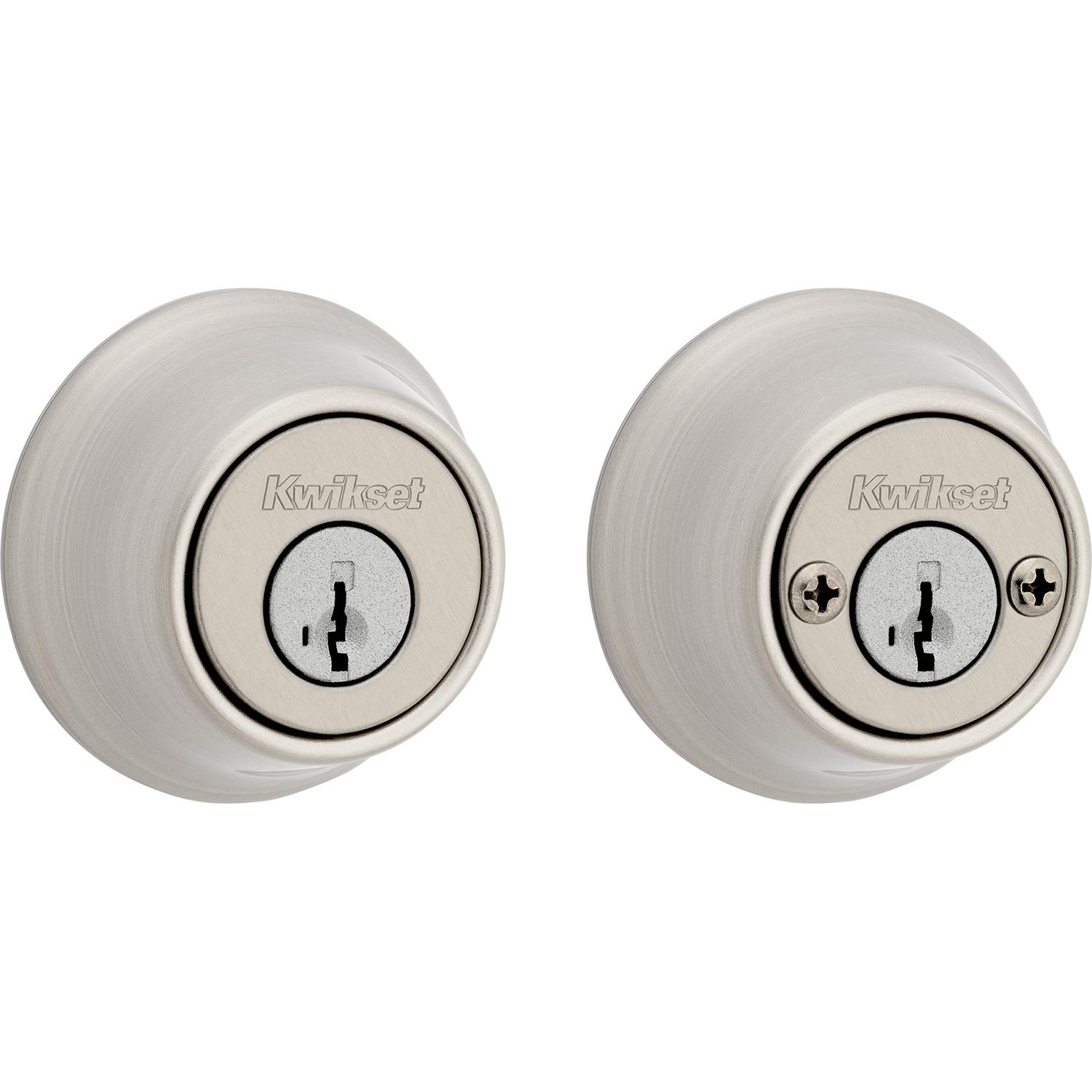 665 15 SMT CP K6 2-Cyl Deadbolt - Satin Nickel
