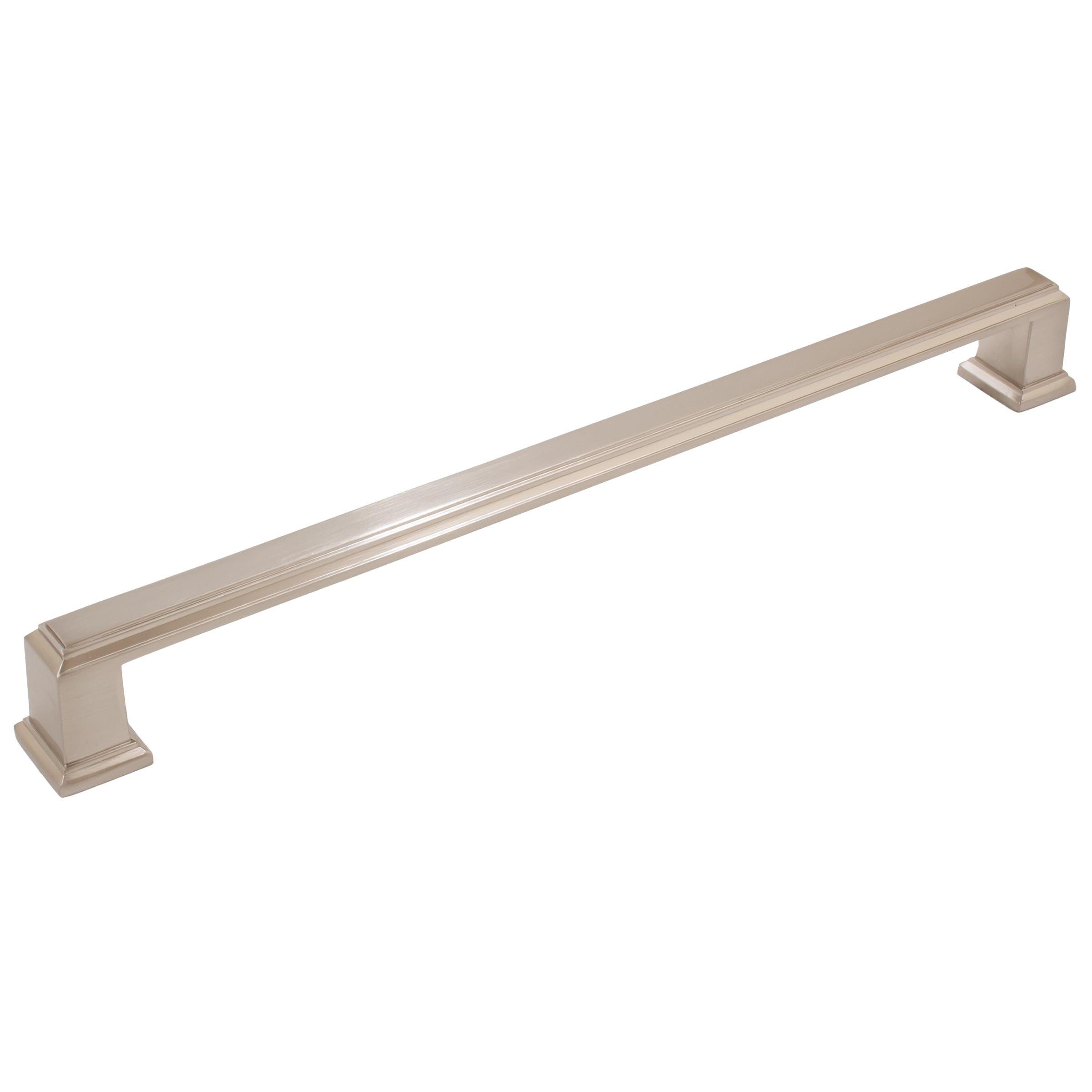 Stone Harbor Hardware Metropolis Cabinet Pull, 224 Millimeters, Satin Nickel