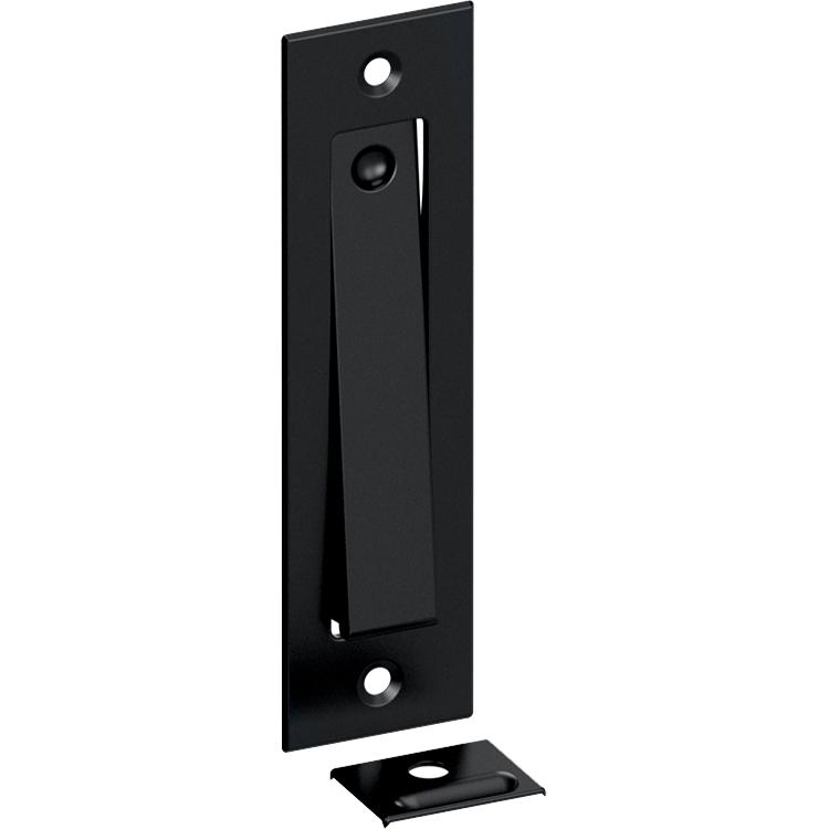 PDB50U19 4-5/8" Pocket Door Jamb Bolt - Matte Black