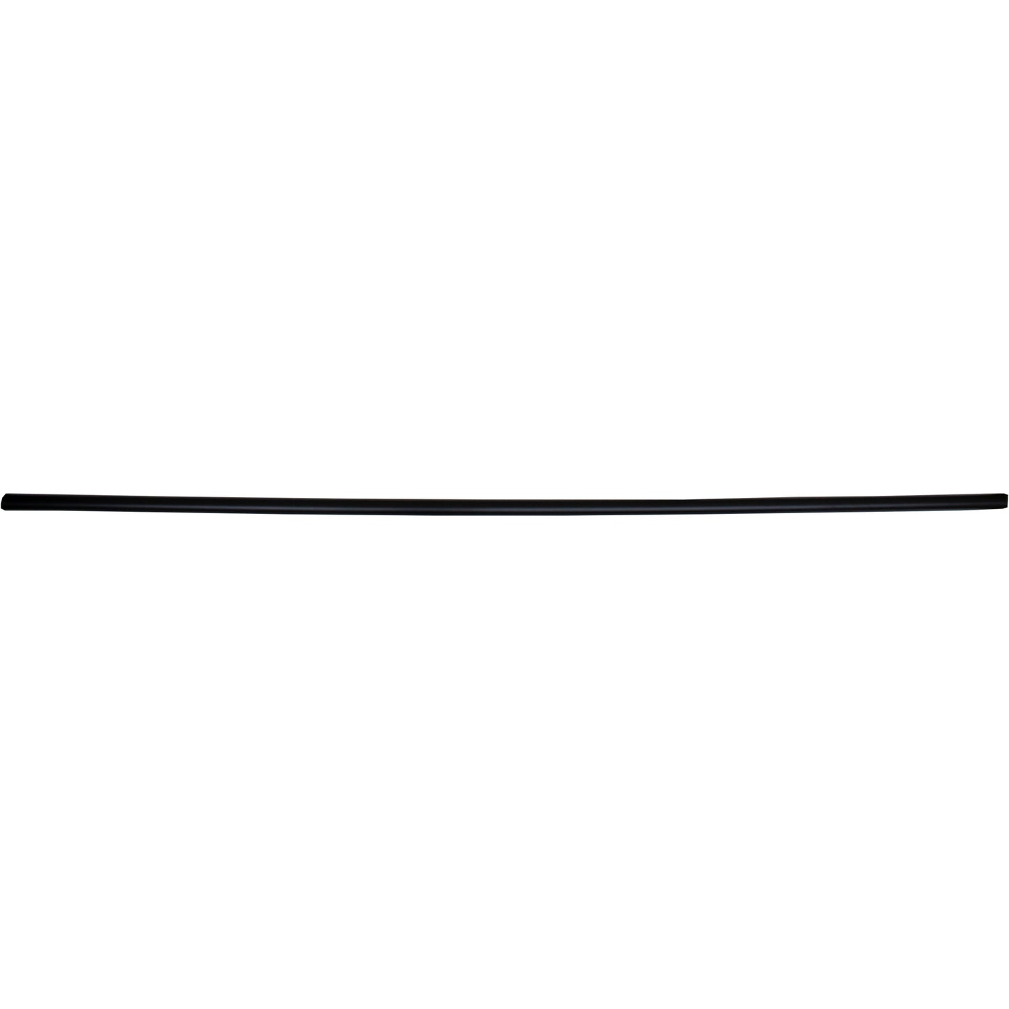 Stone Harbor Hardware Economy Shower Rod, 5 Feet, No Flanges Included, Matte Black
