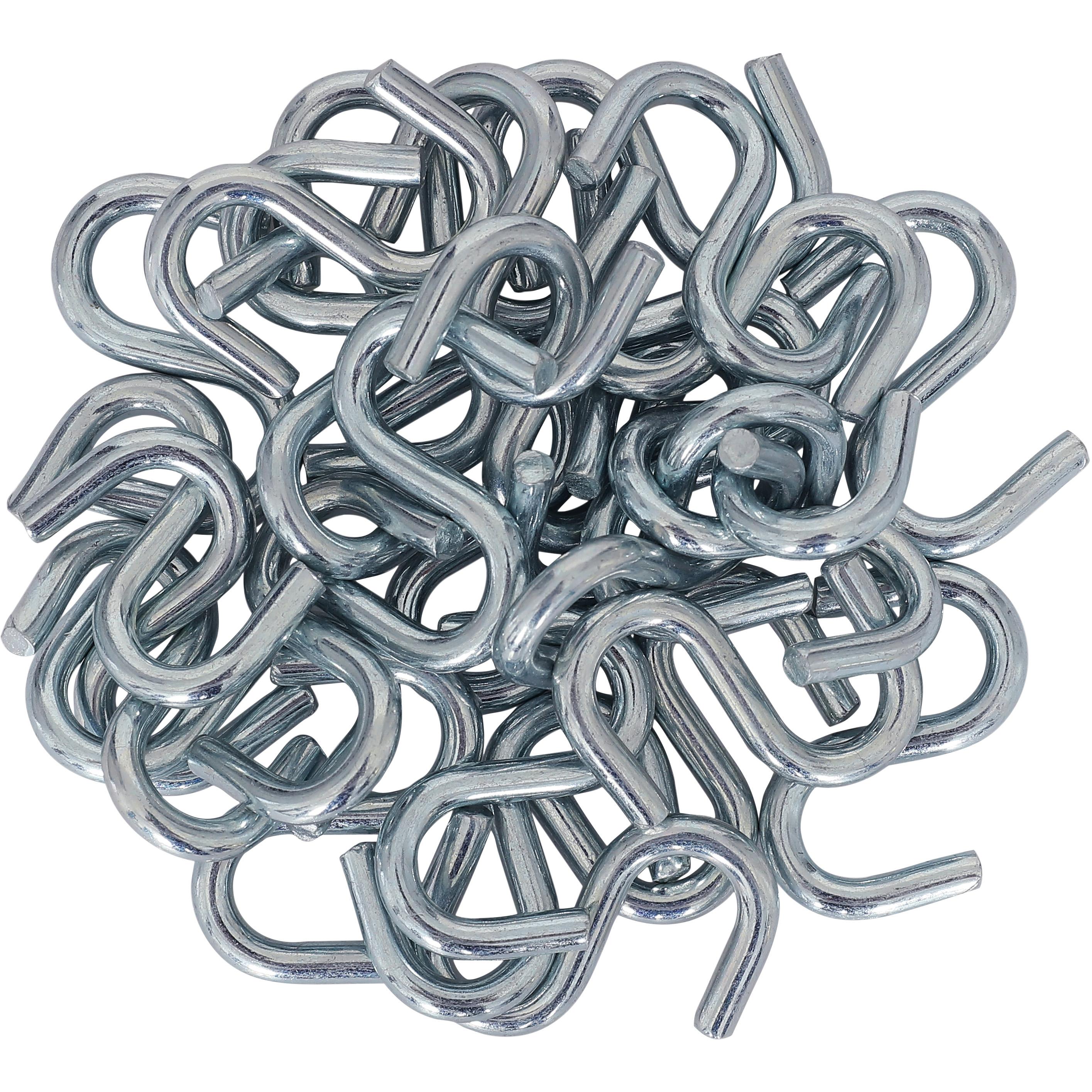 TP2076 1-1/2" Open S Hook 30/pk - Zinc Plated