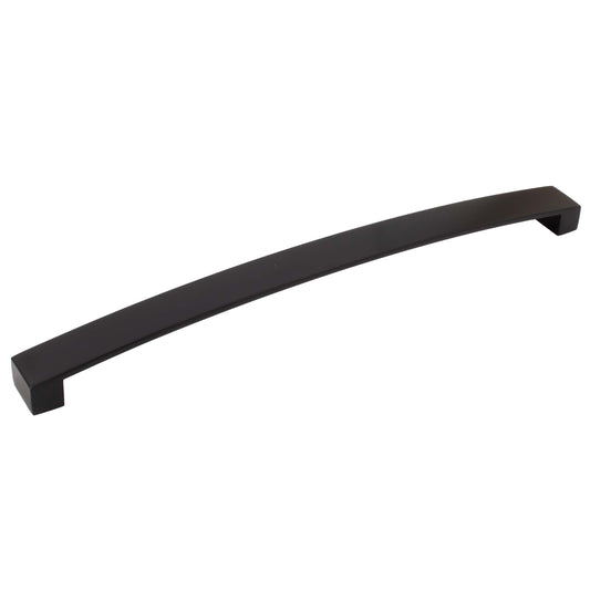 Stone Harbor Hardware Zephyr Cabinet Pull, 256 Millimeters, Matte Black