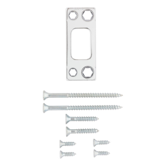 820049-003 2-3/4" x 1-1/8" SC Deadbolt Security Strike - Polished Chrome