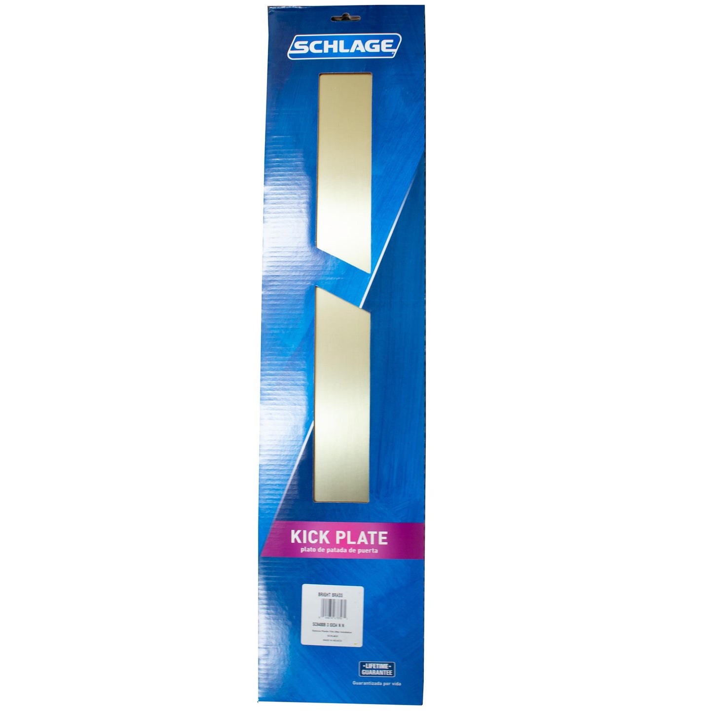 SC8400B3 8" x 34" Kick Plate - Polished Brass