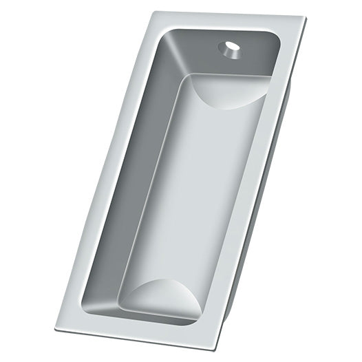 FP227U26 3-5/8" x 1-3/4" x 1/2" Large Flush Pull - Polished Chrome
