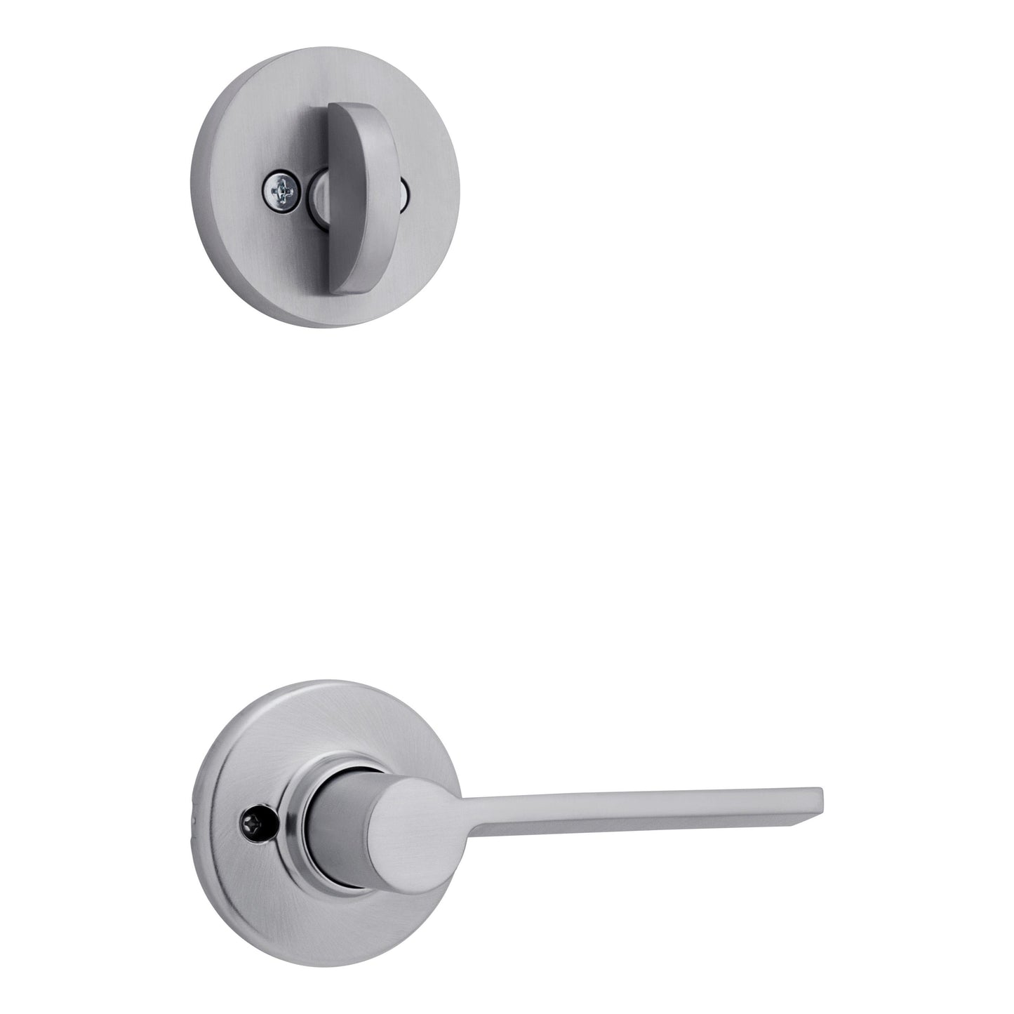 966LRL RDT LH 26D UNIV Ladera Trim Pack for 687 / 800 Handlesets - Satin Chrome