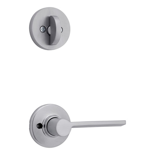 966LRL RDT LH 26D UNIV Ladera Trim Pack for 687 / 800 Handlesets - Satin Chrome