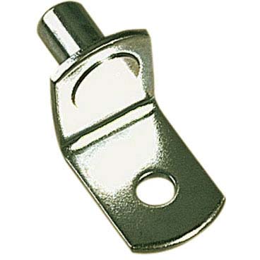 Knape & Vogt 346P BR Metal Shelf Support Pin for 1/4" Hole 12/pk - Brass Tone