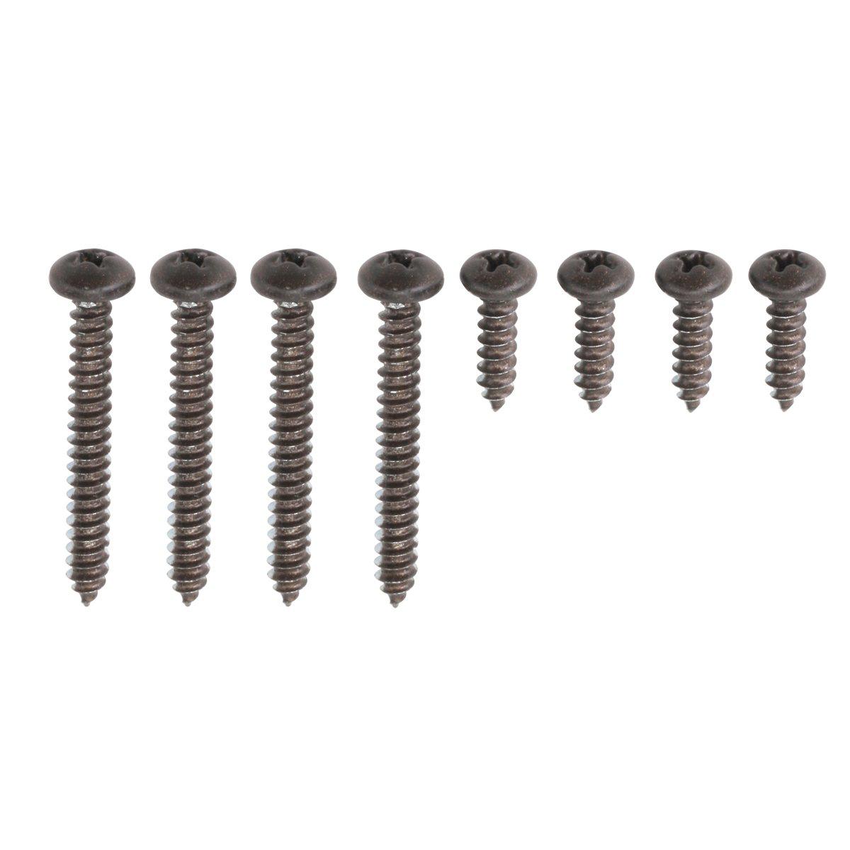 Knape & Vogt John Sterling CD-0047-BRZ Closet Pro Shelf Bracket Mounting Screws, Bronze