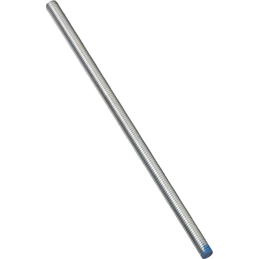 4000BC 1/2" x 24" Steel Threaded Rod - Zinc Plated