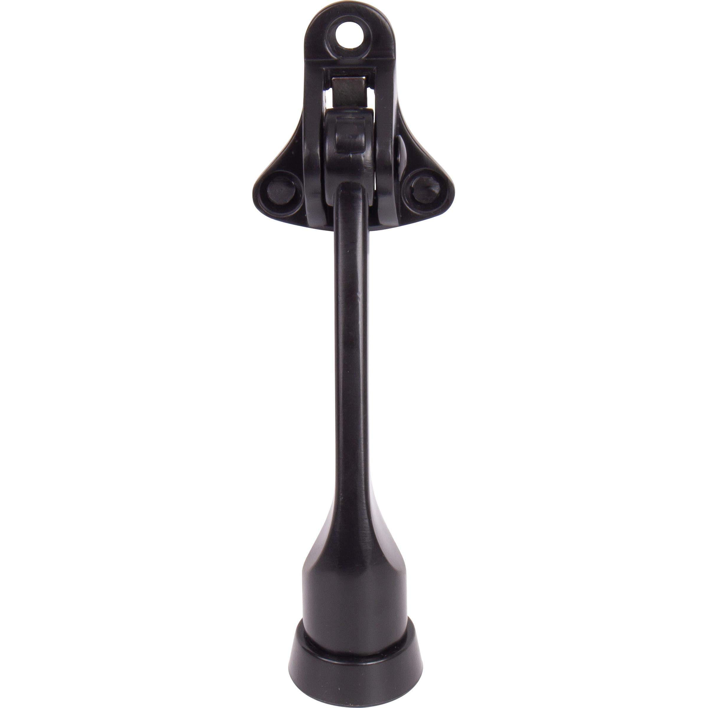 Stone Harbor Hardware Kick-Down Door Holder, 4 Inches, Matte Black