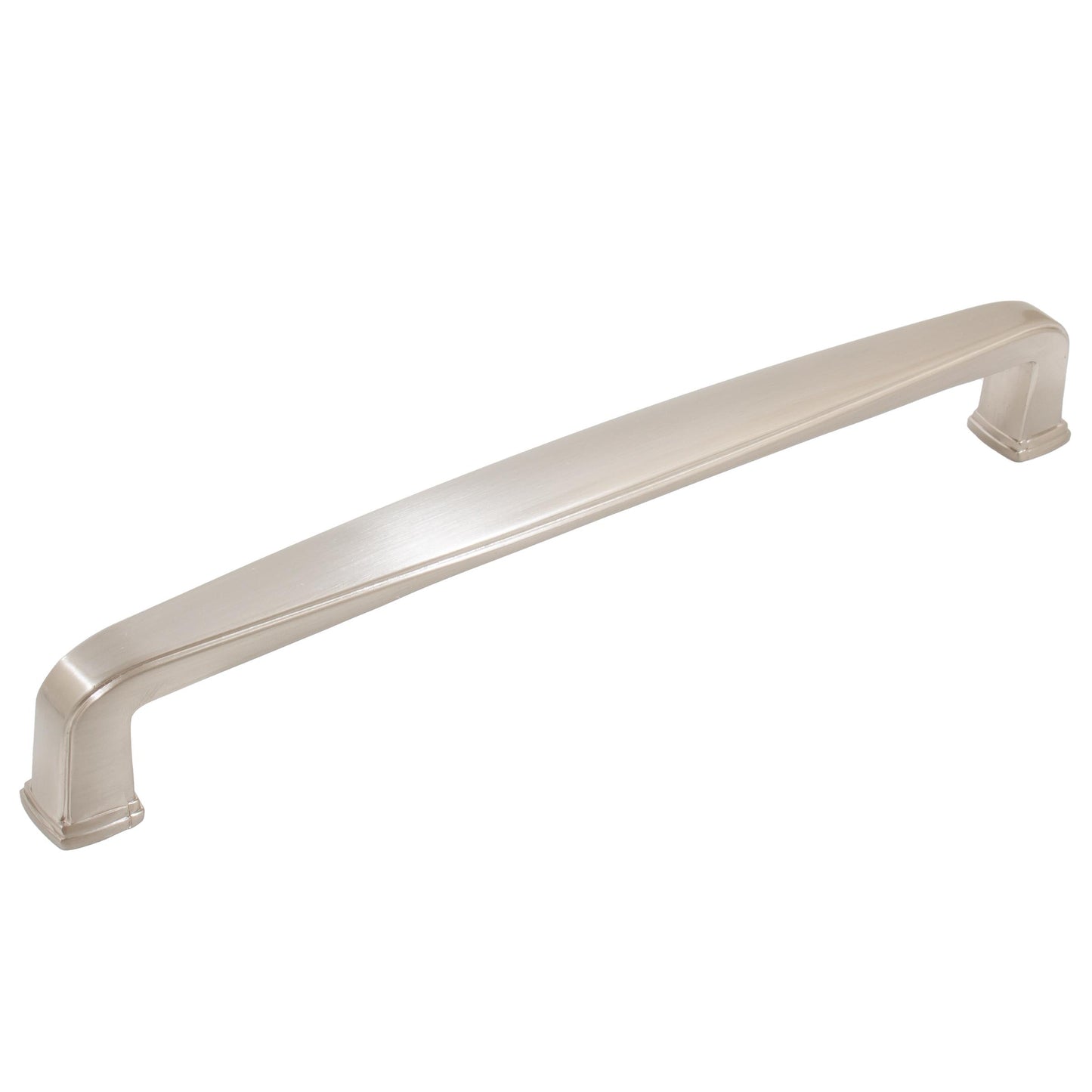 Stone Harbor Hardware Sherwood Cabinet Pull, 160 Millimeters, Satin Nickel