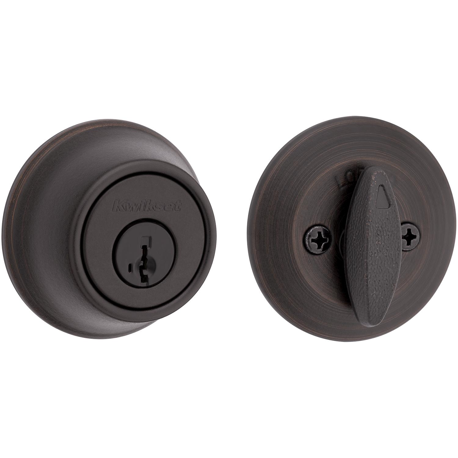 660 11P SMT CP K6 1-Cyl Deadbolt - Venetian Bronze