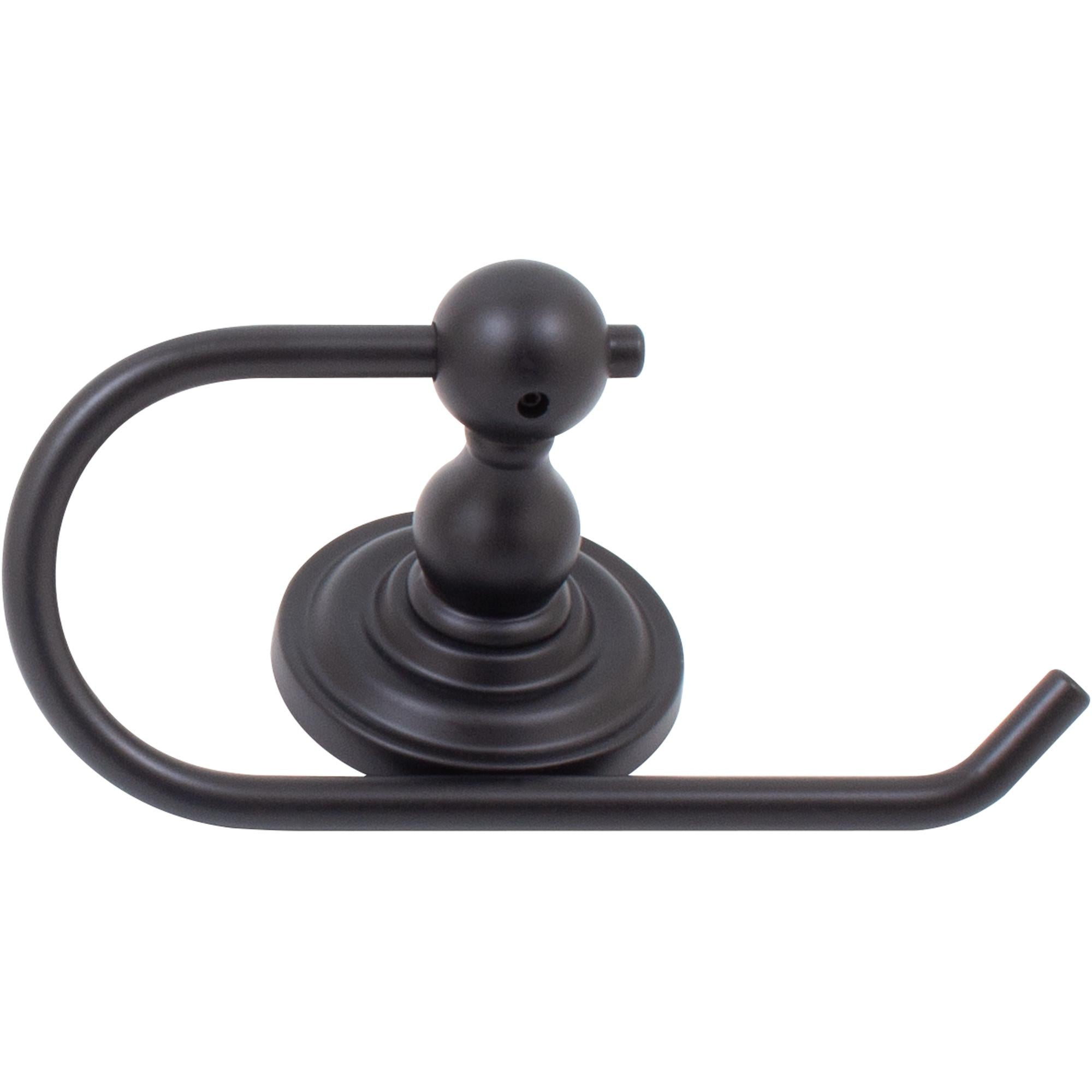 Charlotte Euro Paper Holder - Matte Black