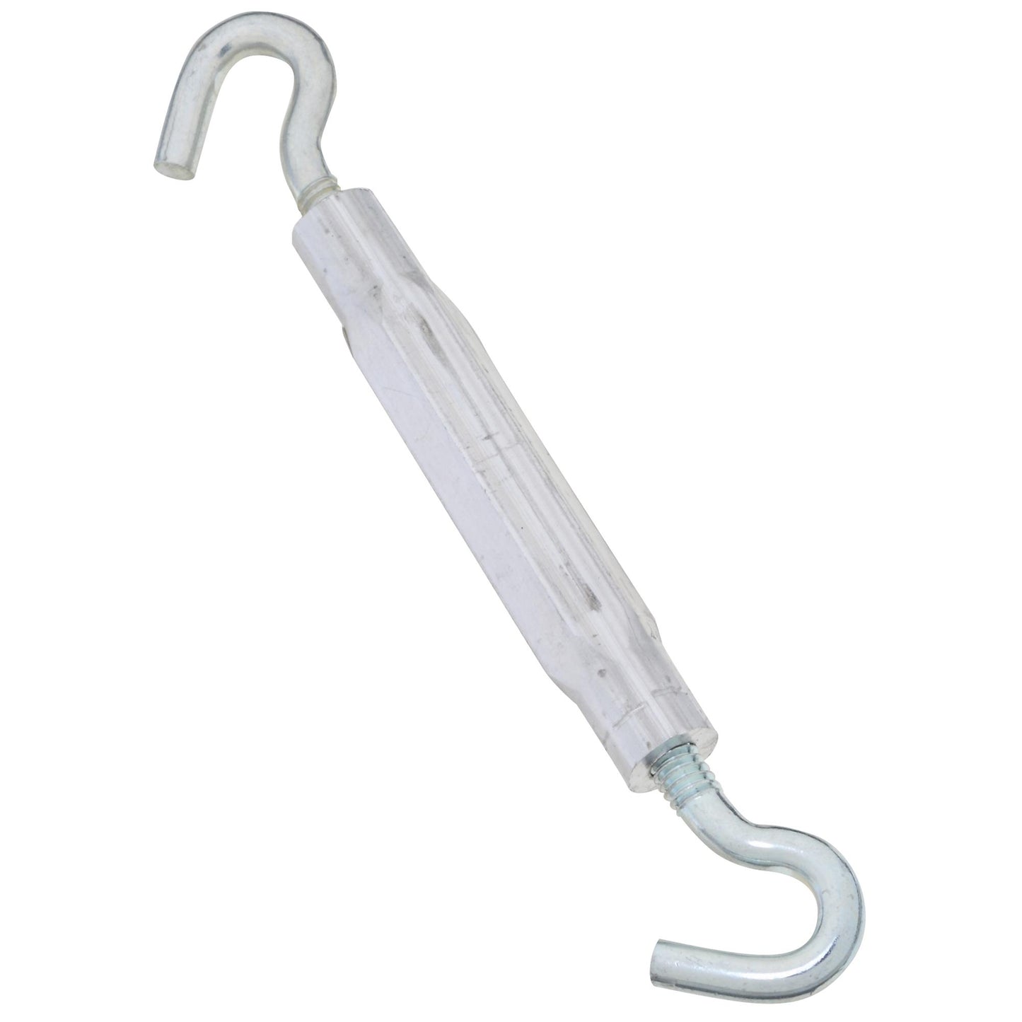 2174BC 7/32" x 6-1/2" Hook / Hook Turnbuckle Aluminum Body - Zinc Plated