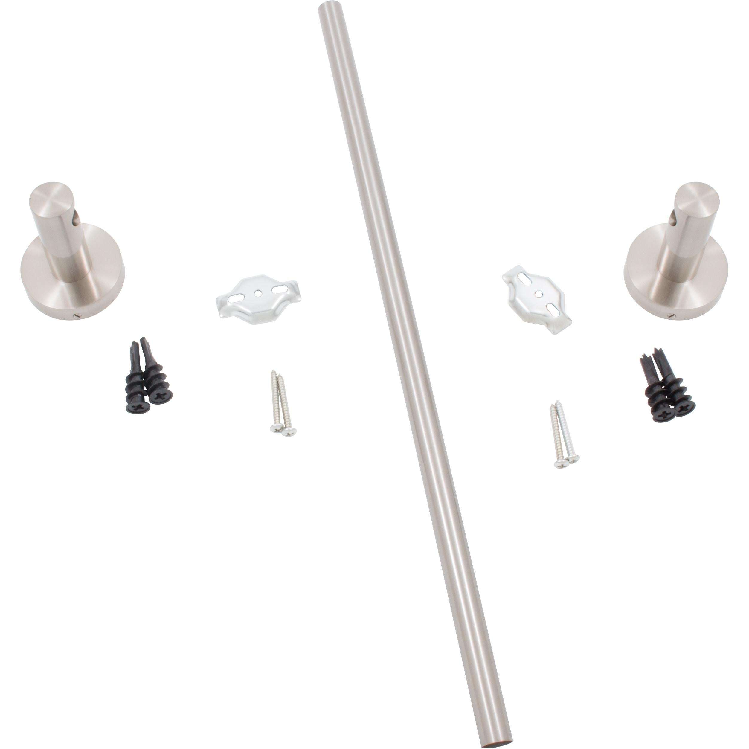 Stone Harbor Hardware Zurich Towel Bar, 18 Inches, Satin Nickel