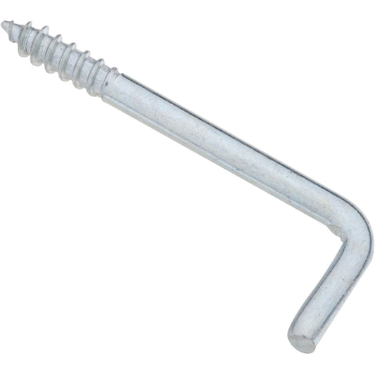 V2030 #110 1-13/16" Square Bend Hook 6/pk - Zinc Plated