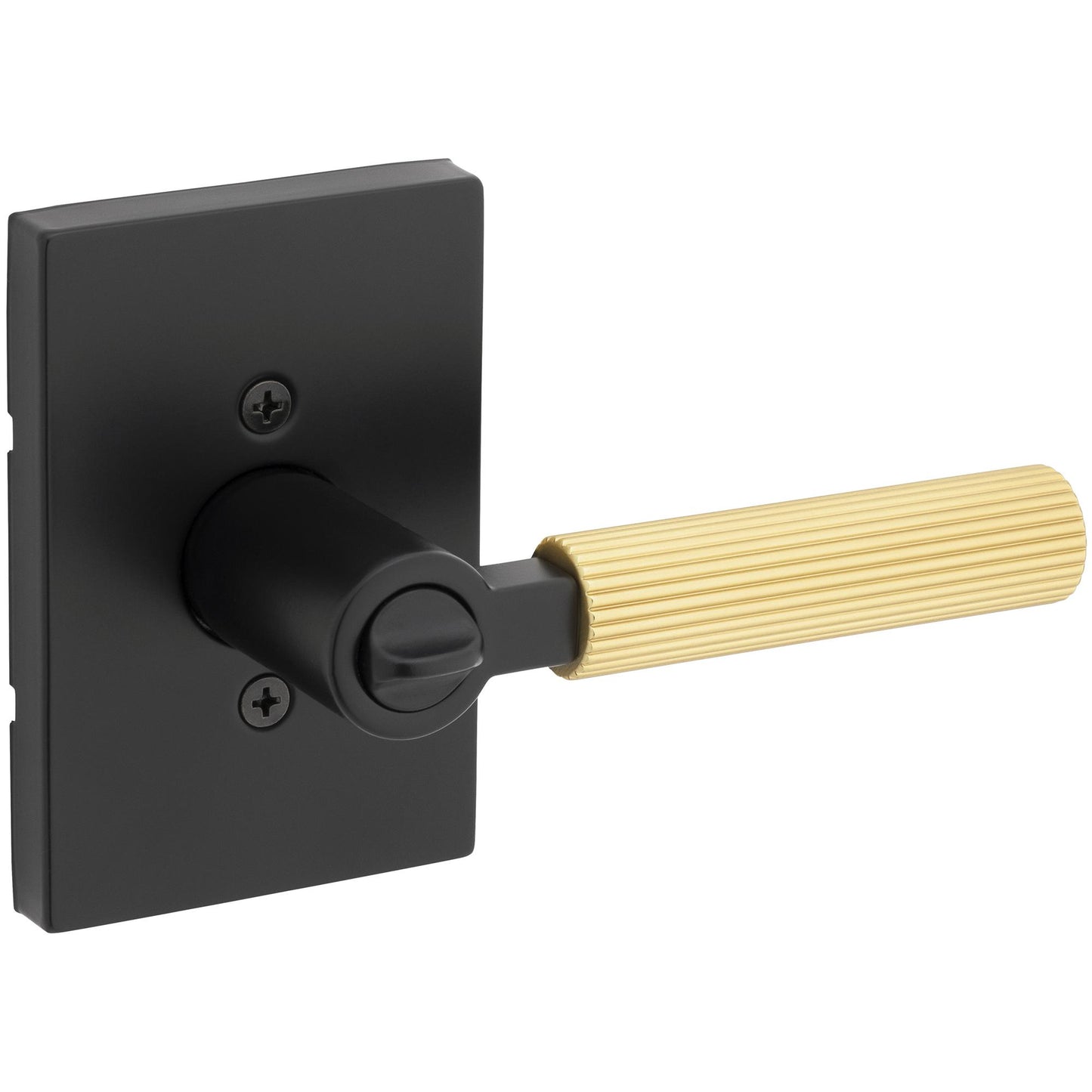 740MAL RCT 514/4 SMT 6AL RCS K3 Mirada Entry - Matte Black with Satin Brass
