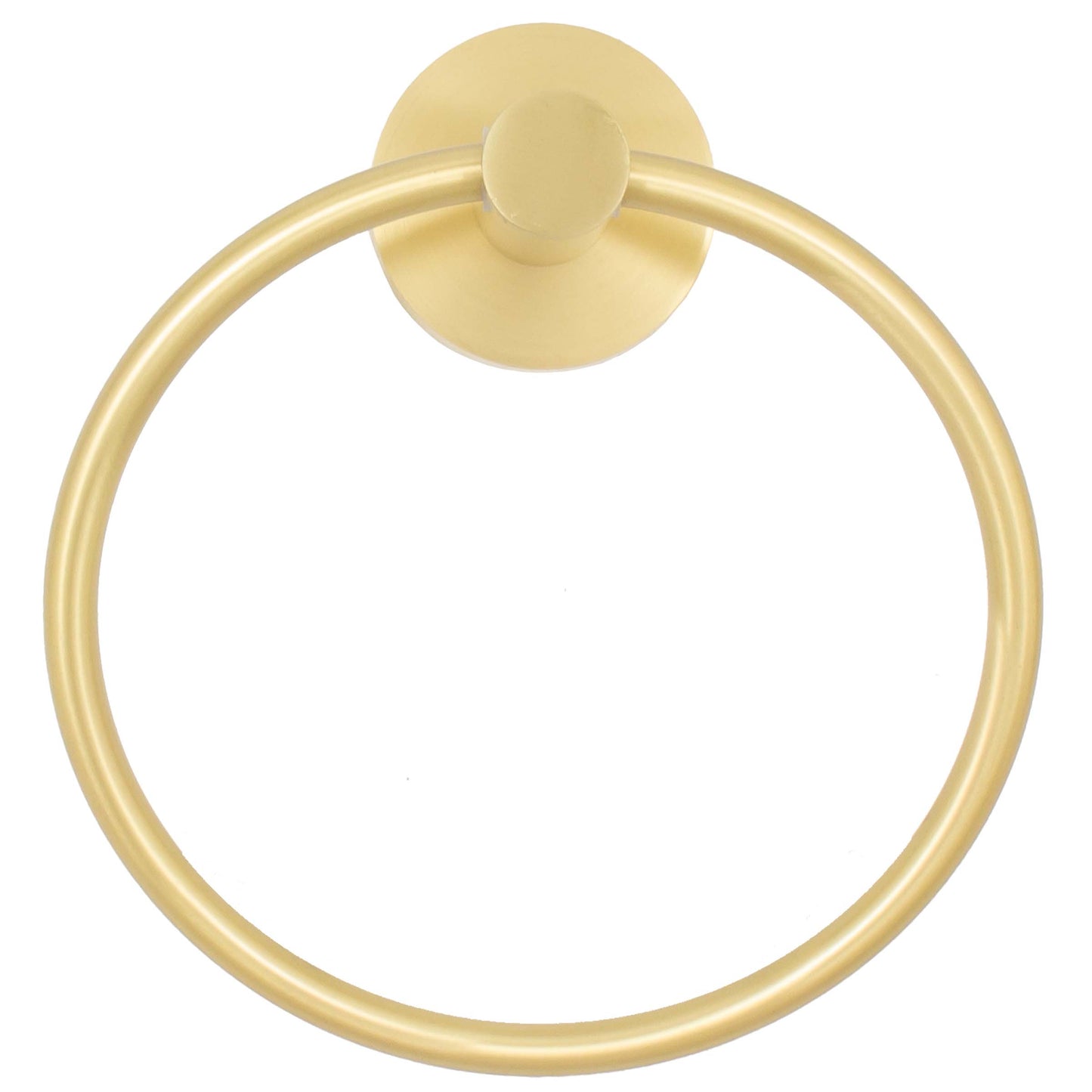 Stone Harbor Hardware Zurich Towel Ring, Satin Brass