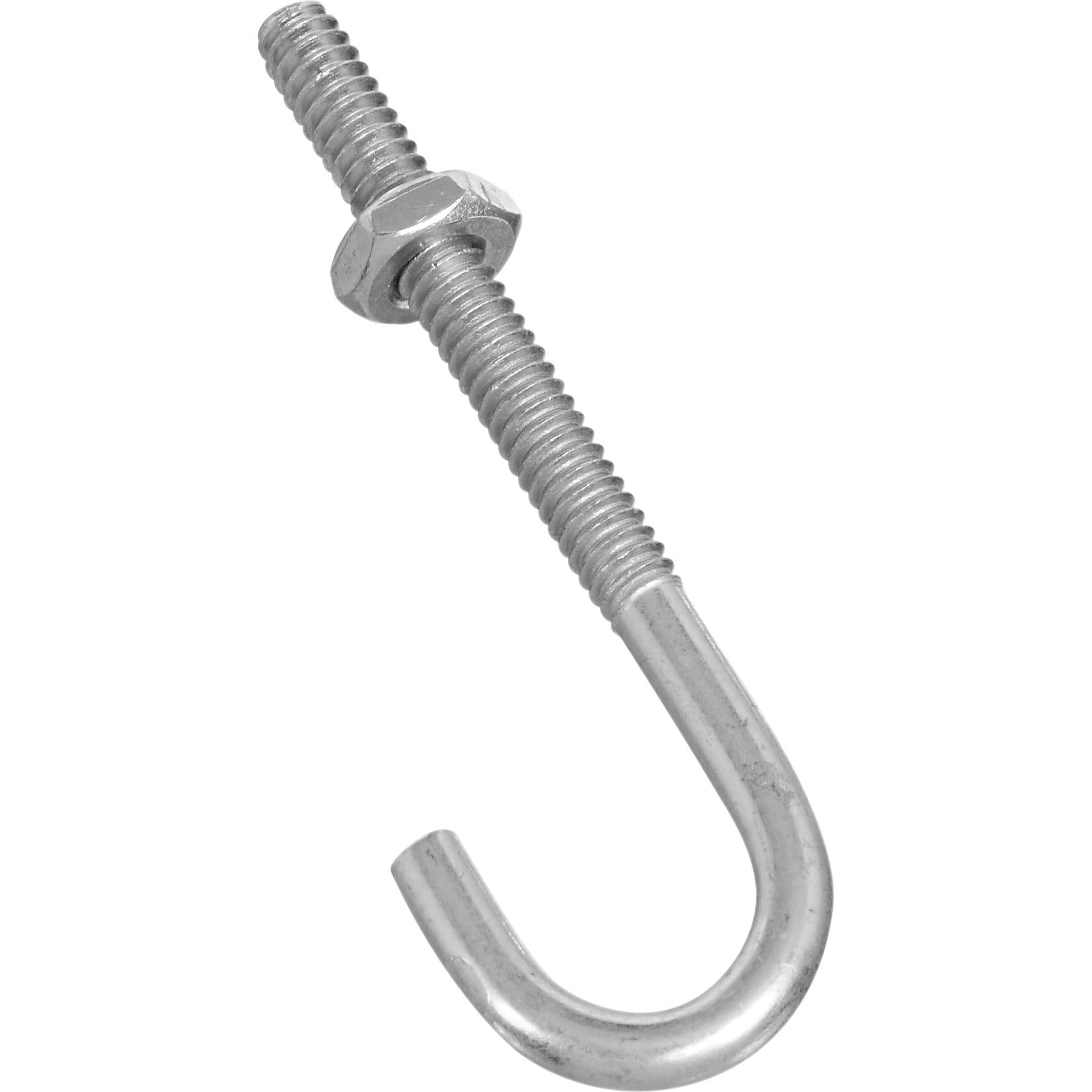2195BC 3/16" x 2-1/2" J-Bolt - Zinc Plated