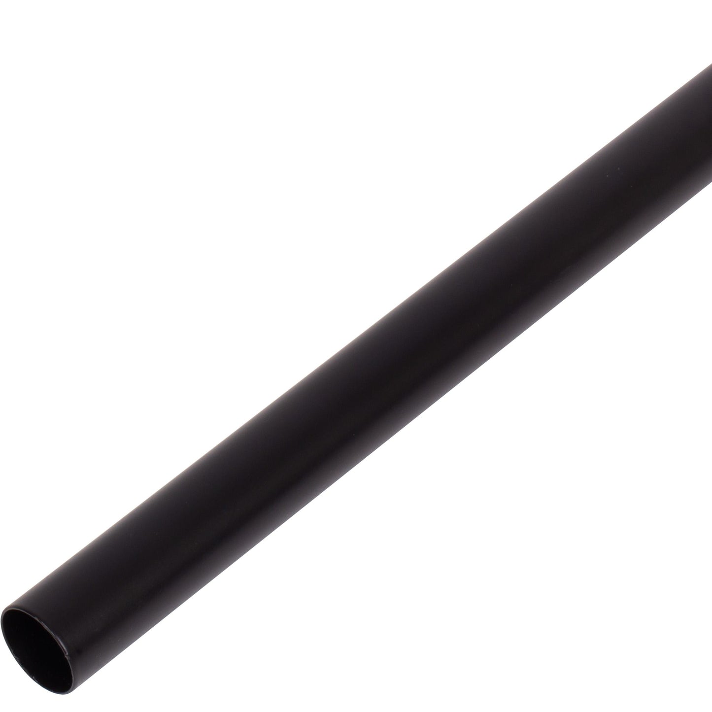 Stone Harbor Hardware Economy Shower Rod, 5 Feet, No Flanges Included, Matte Black
