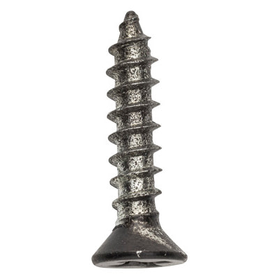National Hardware - SCRFLT #7x3/4 Flat Head Wood Screws 16/pk - Black