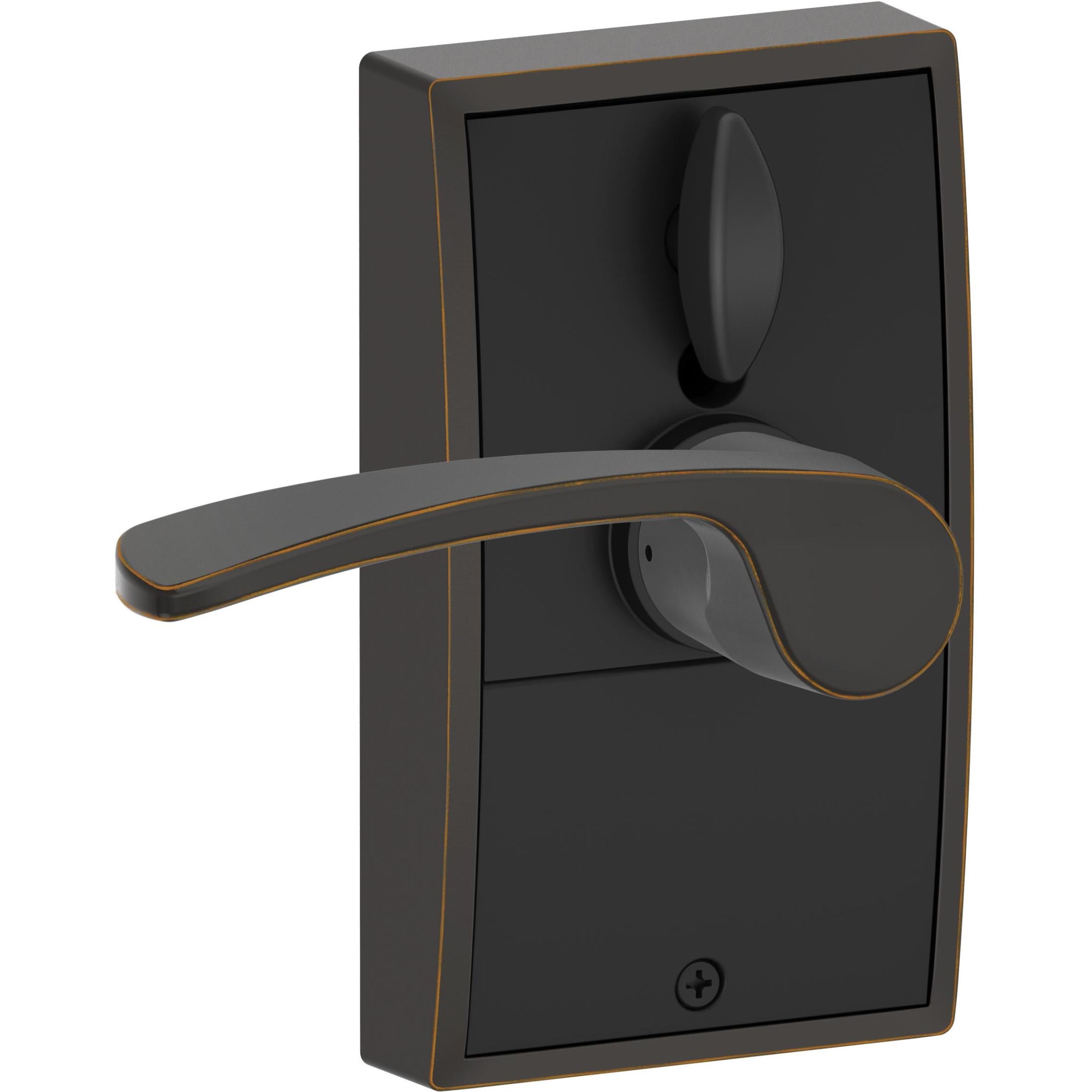 FE695CEN716MER 16-086 10-027 Merano / Century Touch Keyless Lever - Aged Bronze
