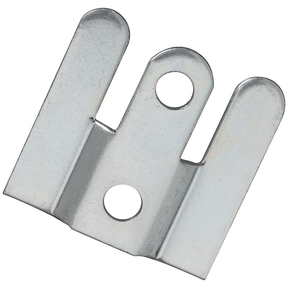 National Hardware - V2539 1" x 1" Flush Mount Hanger 2/pk - Zinc Plated