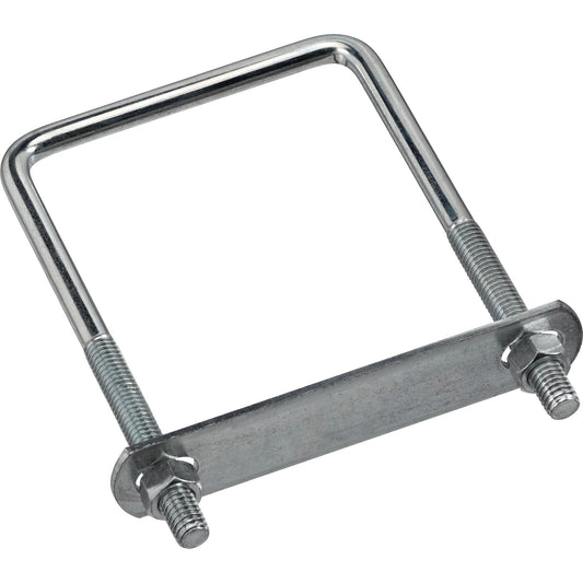 National Hardware - 2192BC #666-3/8" x 3-5/8" x 6" Lumber Size Square U-Bolt 1/pk - Zinc Plated