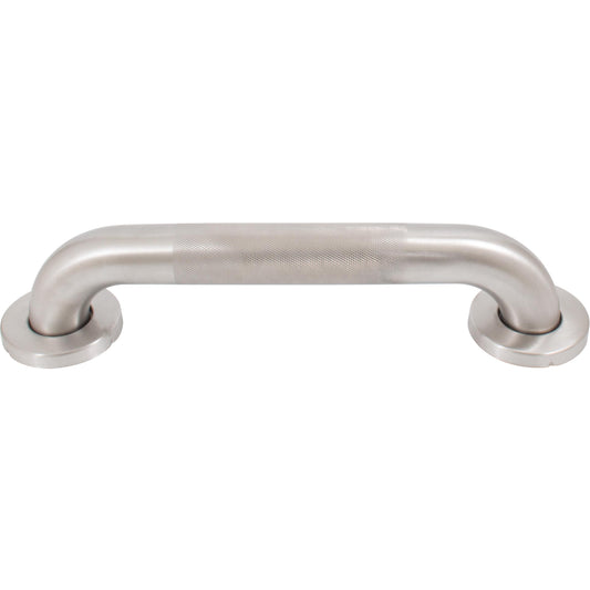 Stone Harbor Hardware Knurled Grab Bar, 32 Inches, 1-1/2" Diameter, 1-1/2" Wall Clearance, Concealed Screws, Satin Stainless Steel
