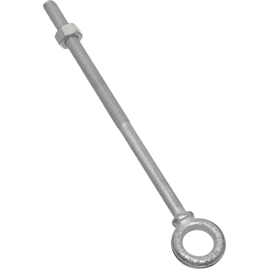 3260BC 1/2" x 10" Forged Eye Bolt with Shoulder - Galvanized