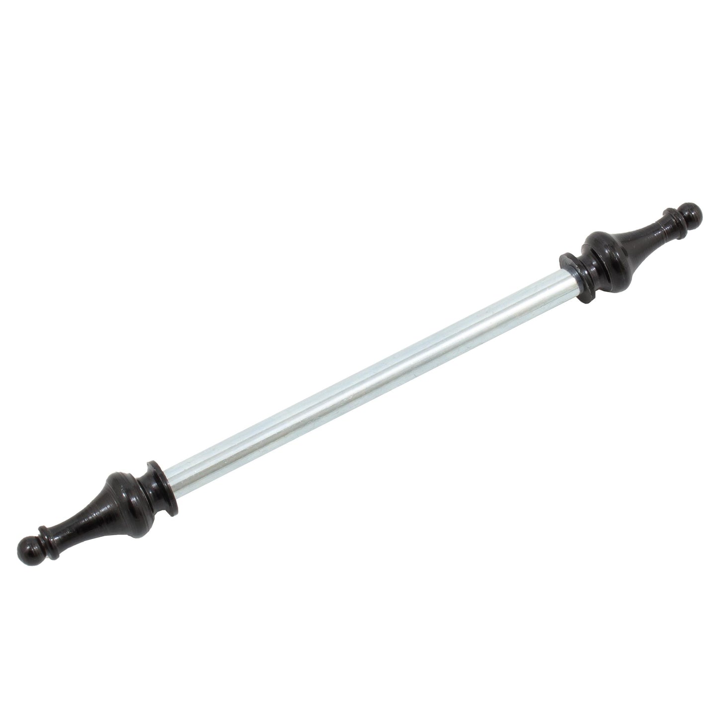 Stone Harbor Hardware Hinge Pin with Steeple Caps for 3-1/2" Hinges, 1-Pack, Matte Black