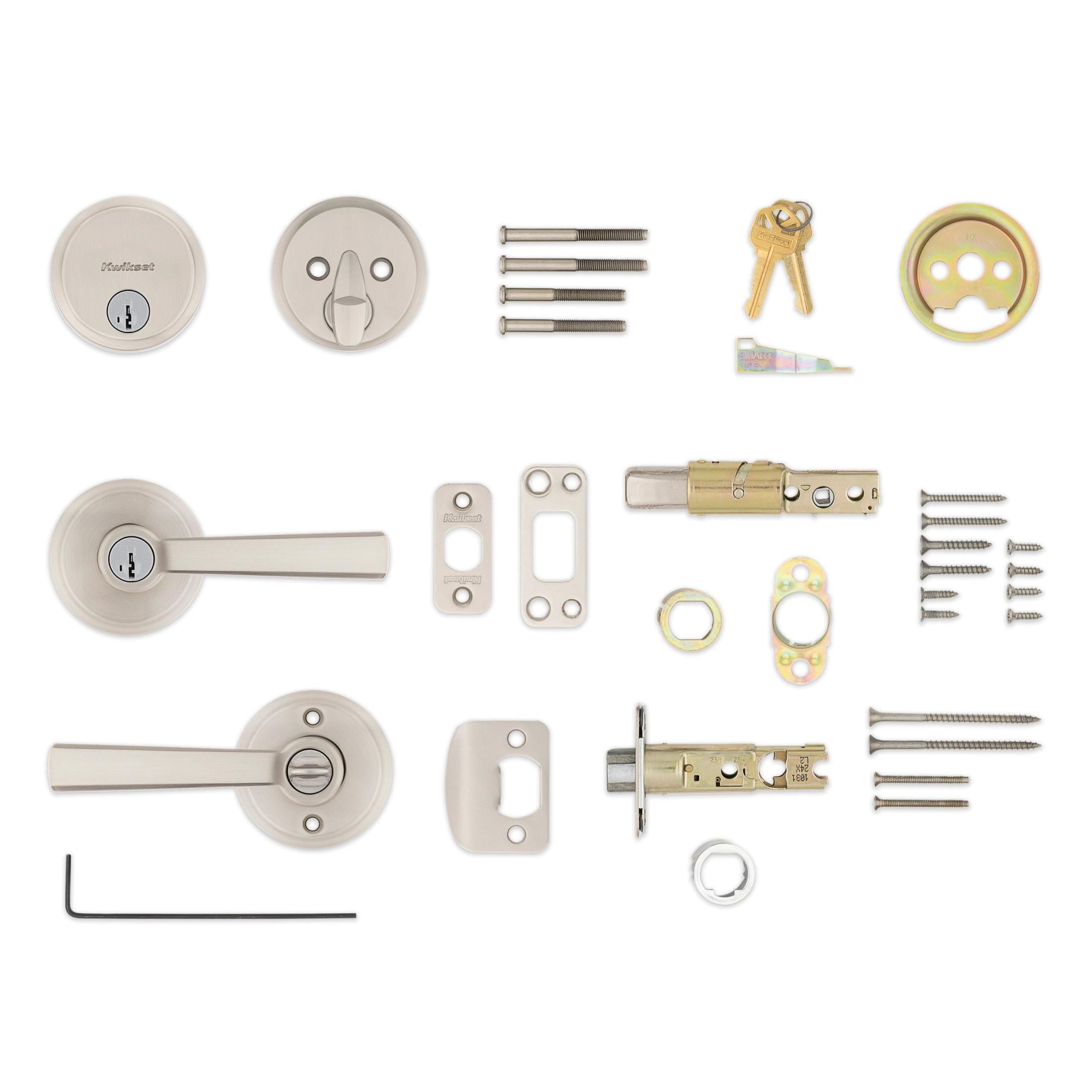 991TDL 15 SMT CP K4 Trafford Combo Pack - Satin Nickel