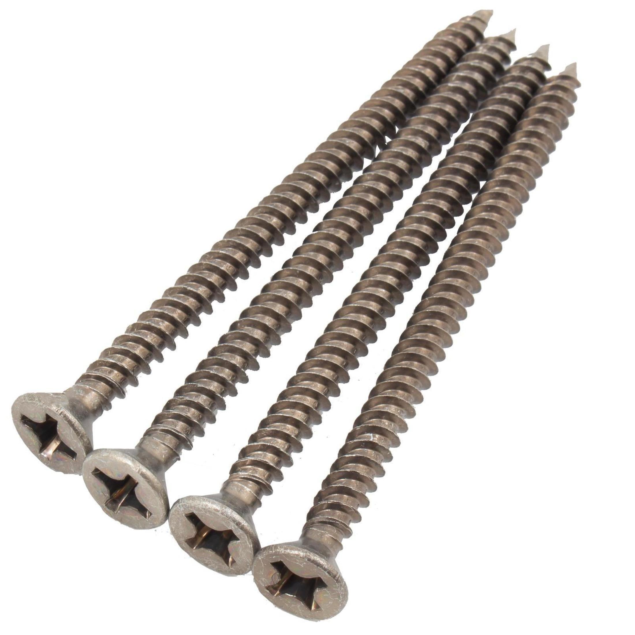 86356-008 3" Strike Screws for 3222 / 3223 4/pk -Satin Nickel