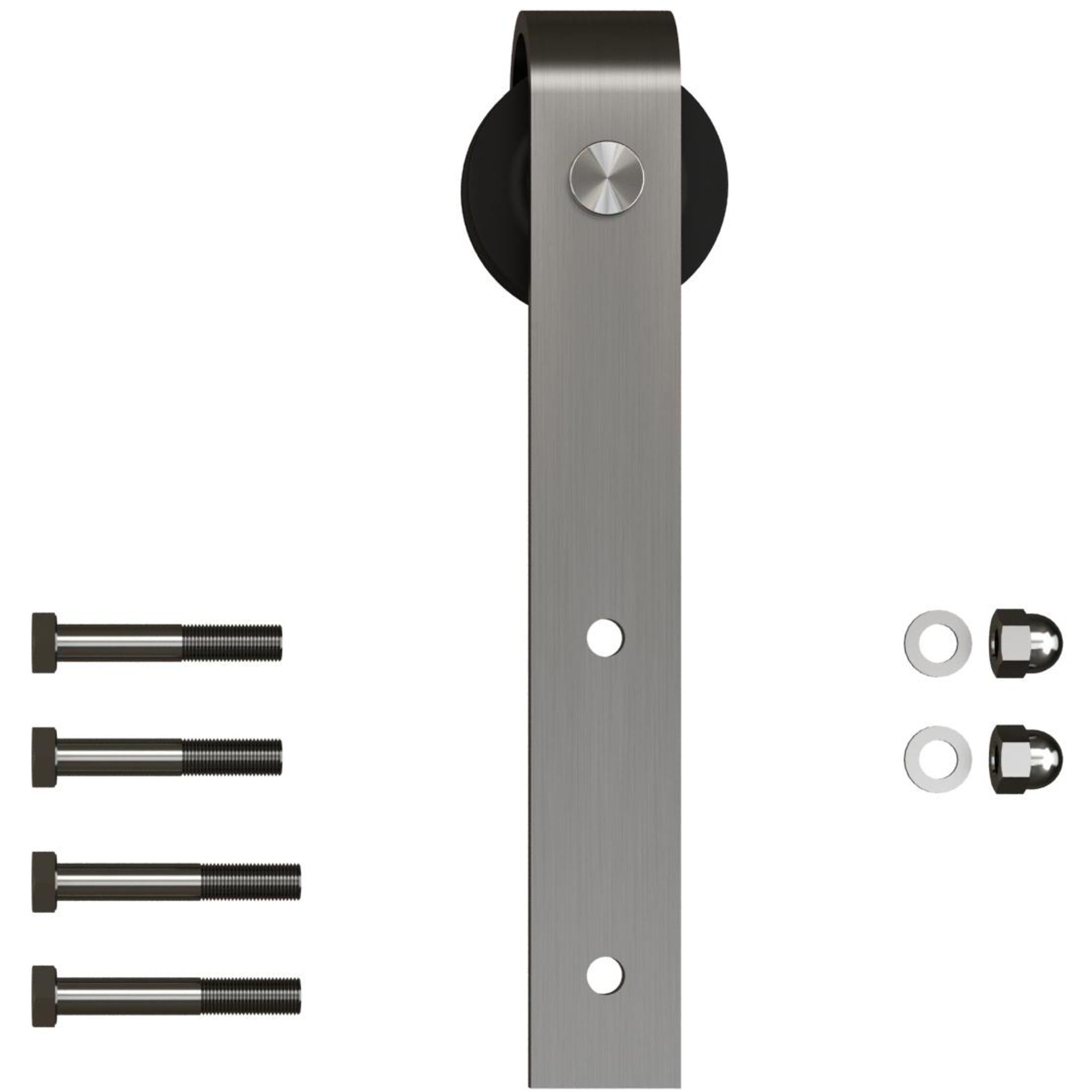 Barn Strap Style Hanger with Fasteners (No Track)