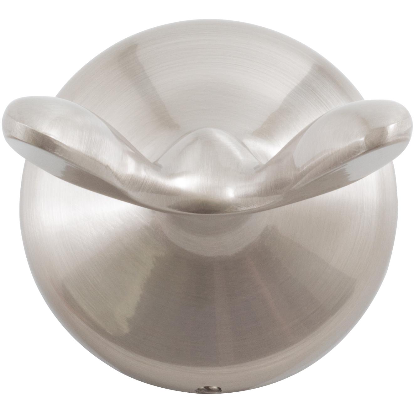 Stone Harbor Hardware Coastal Robe Hook, Satin Nickel