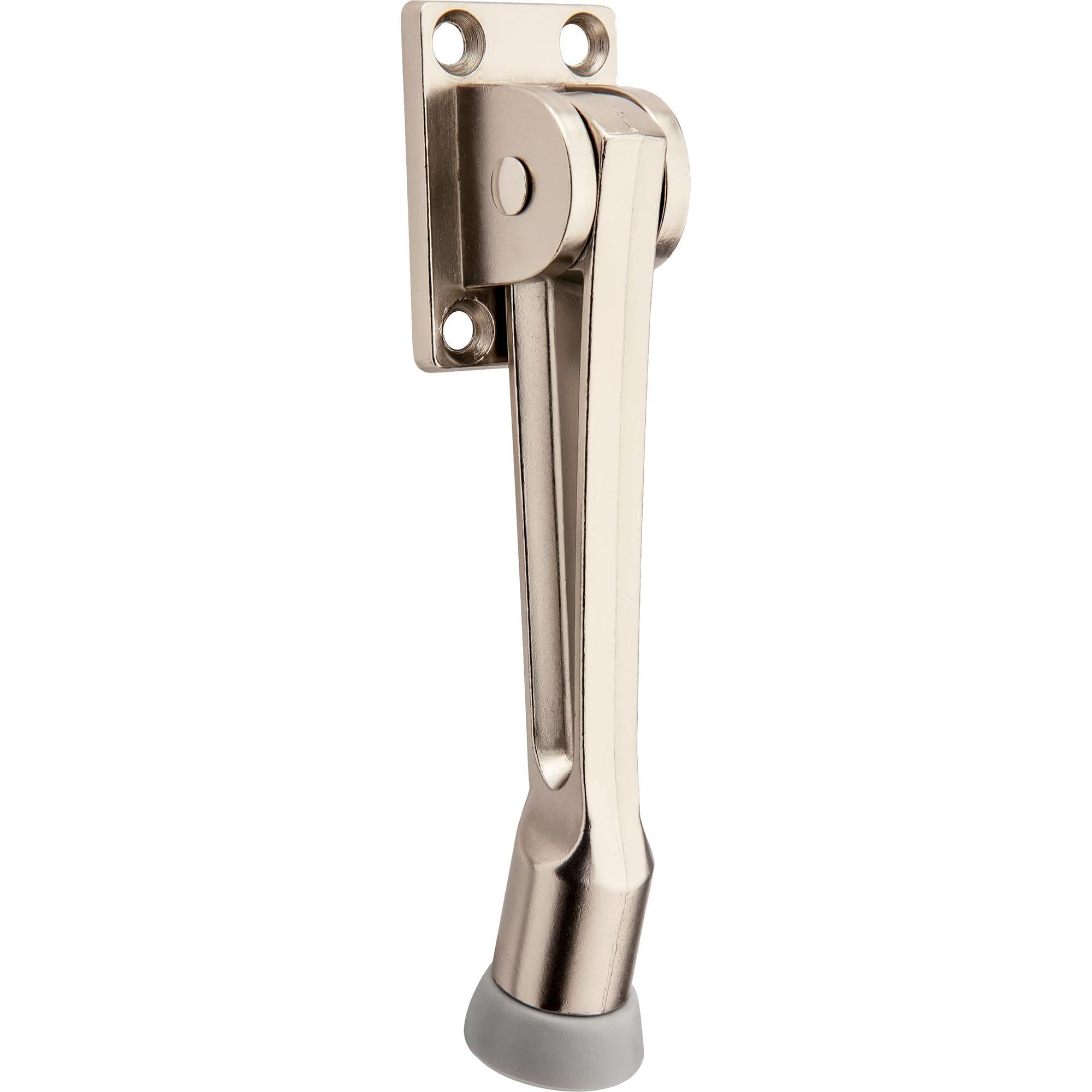 V238 5" Kickdown Door Stop - Satin Nickel