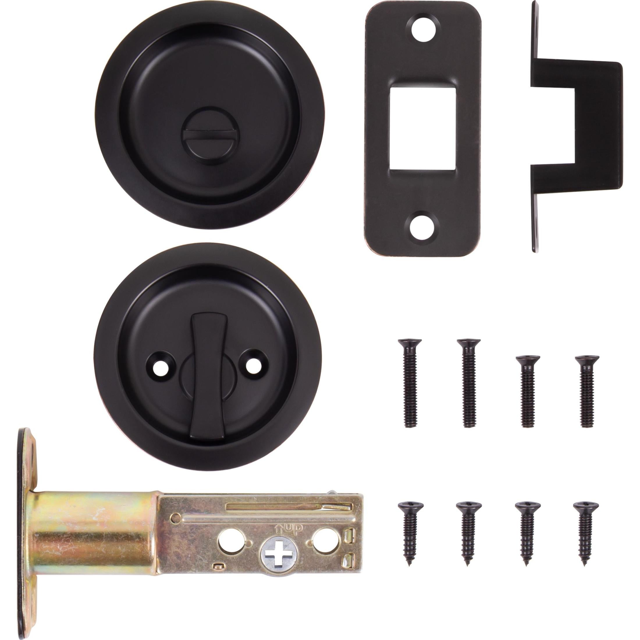 Round Pocket Door Lock, Privacy