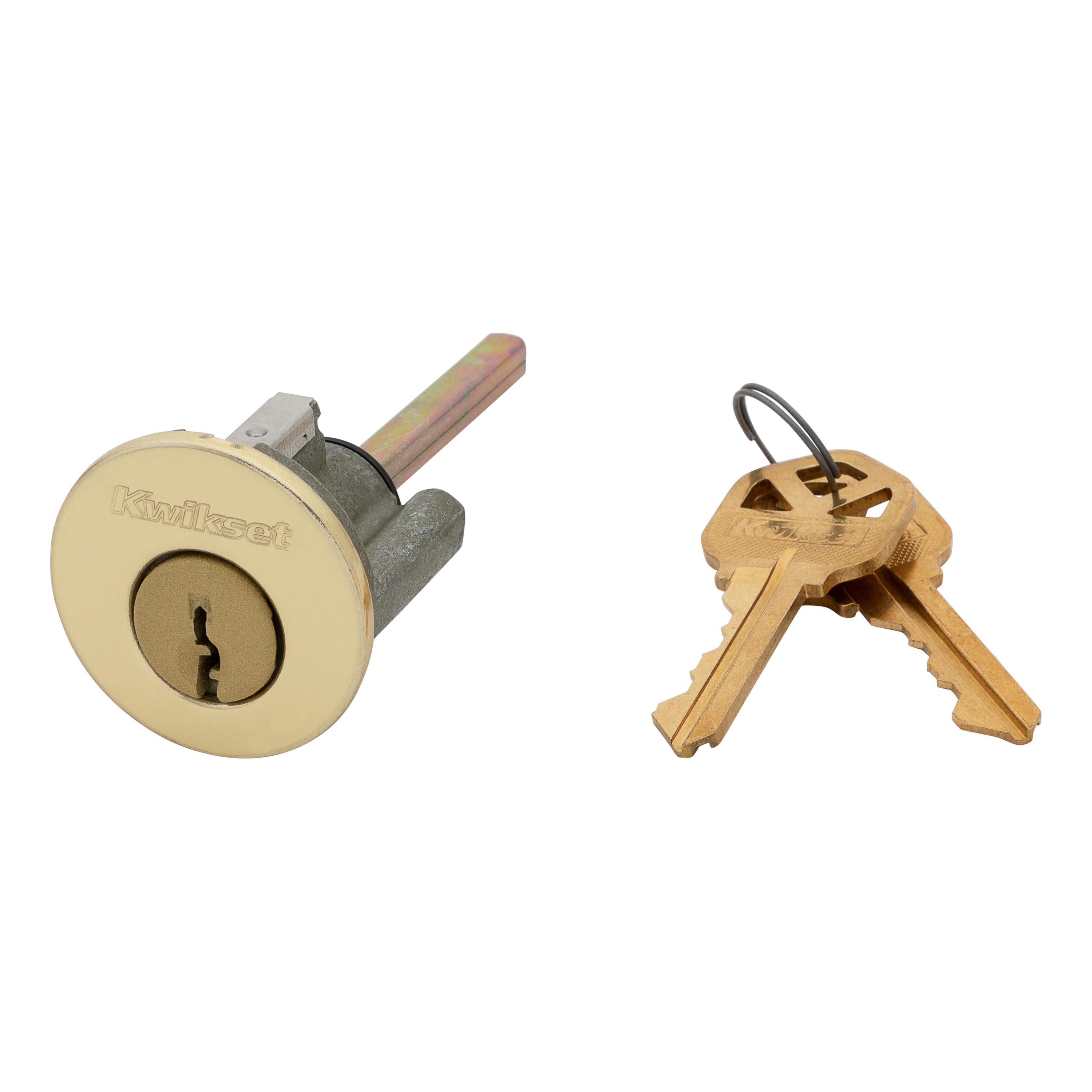 83735-001 660 Pin & Tumbler Cylinder Assembly - Polished Brass