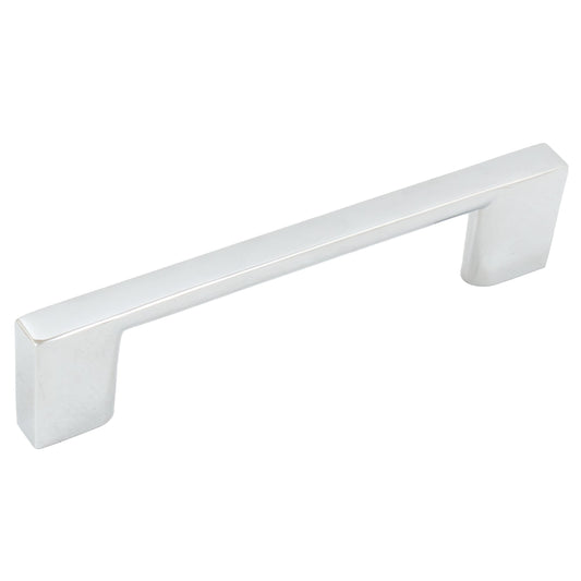 Stone Harbor Hardware Jetstream Cabinet Pull, 96 Millimeters, Polished Chrome