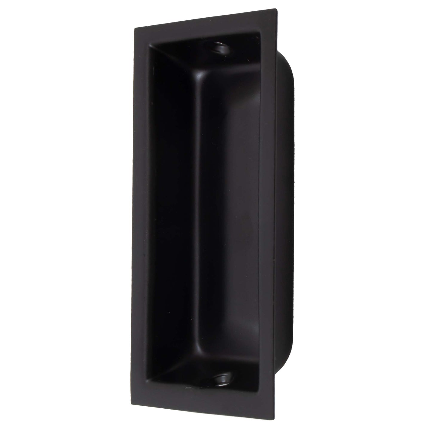 Stone Harbor Hardware Large Rectangular Flush Pull, 3-5/8" x 1-3/4" x 17/32", Matte Black