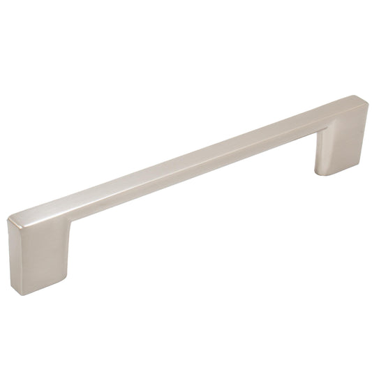 Stone Harbor Hardware Jetstream Cabinet Pull, 128 Millimeters, Satin Nickel