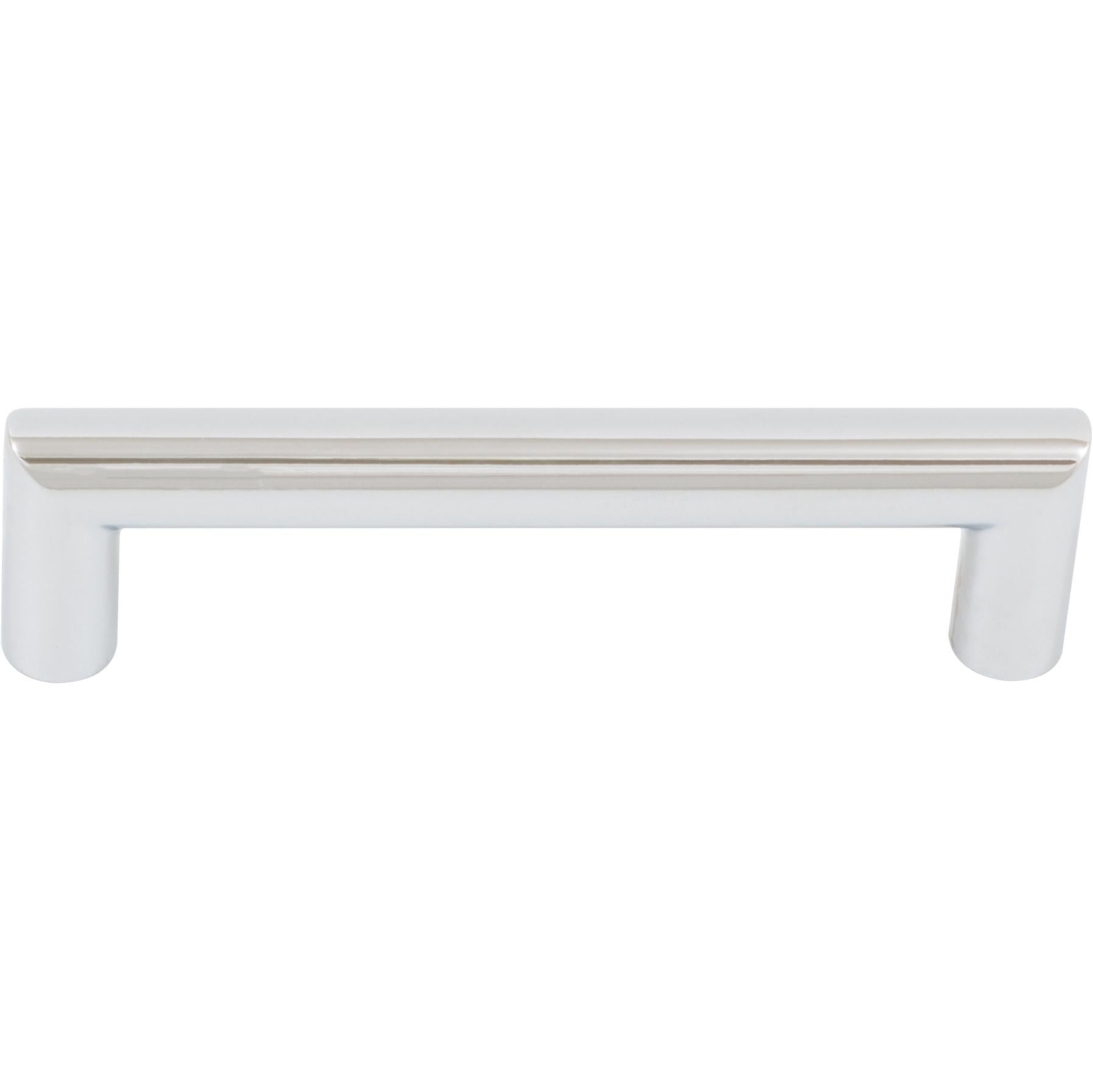Stone Harbor Hardware Contemporary Round Cabinet Pull, 96 Millimeters, Zinc Base Material, Polished Chrome
