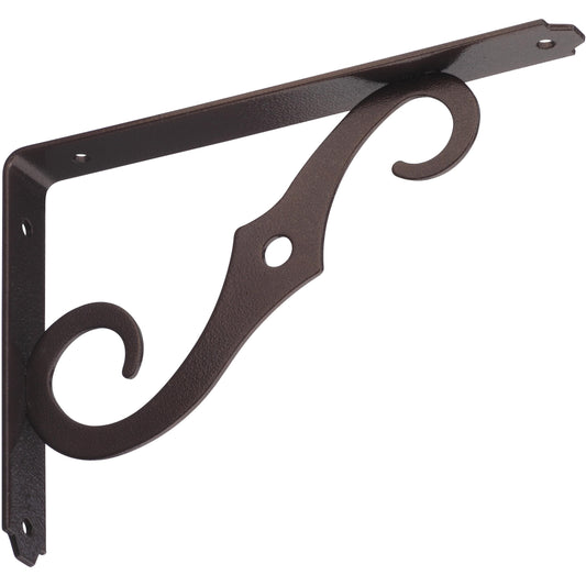 152BC 8" x 5-1/2" Ornamental Shelf Bracket - Antique Bronze