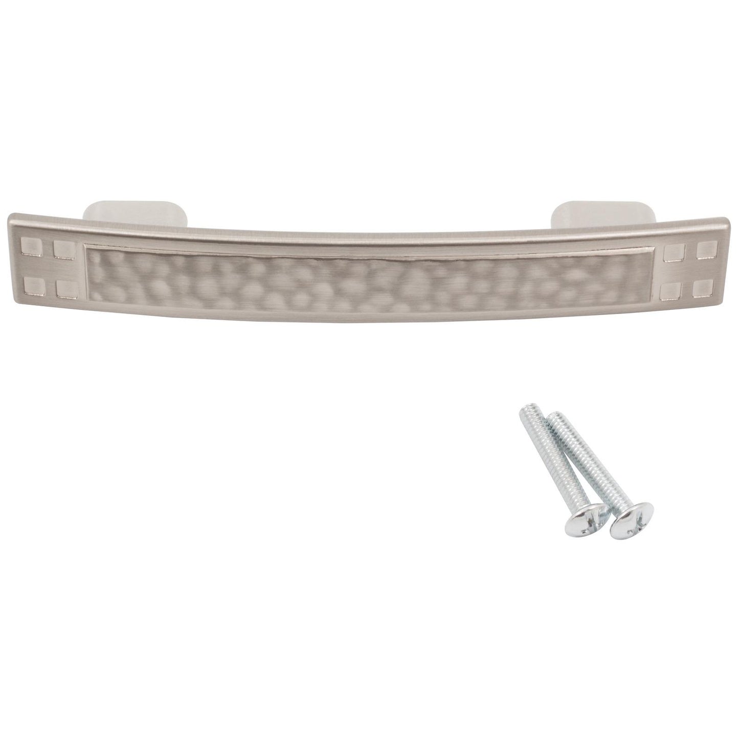 Stone Harbor Hardware Arts & Crafts Cabinet Pull, 3 Inches, 96 Millimeters, Satin Nickel