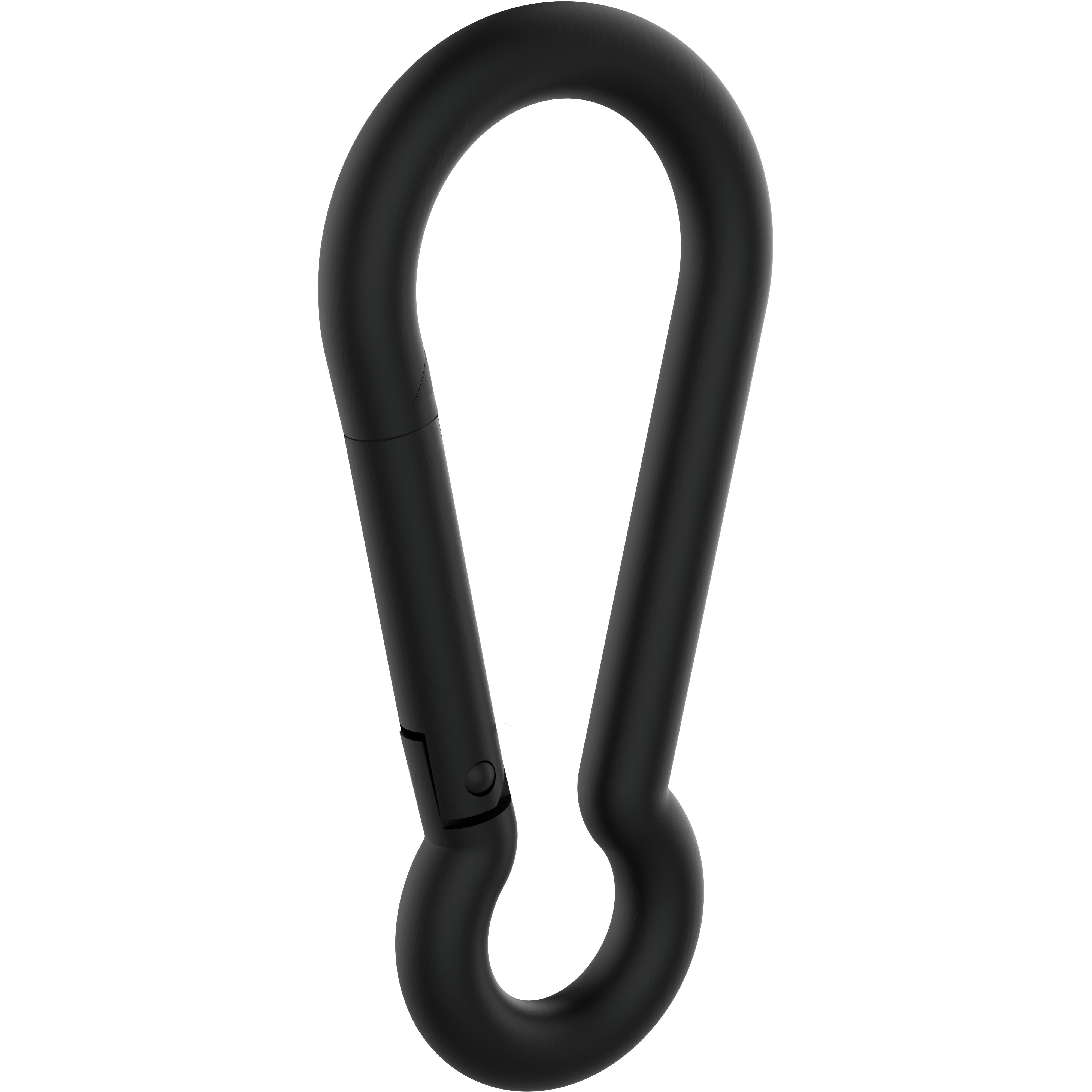 National Hardware N820-094 Interlocking Spring snap, Black