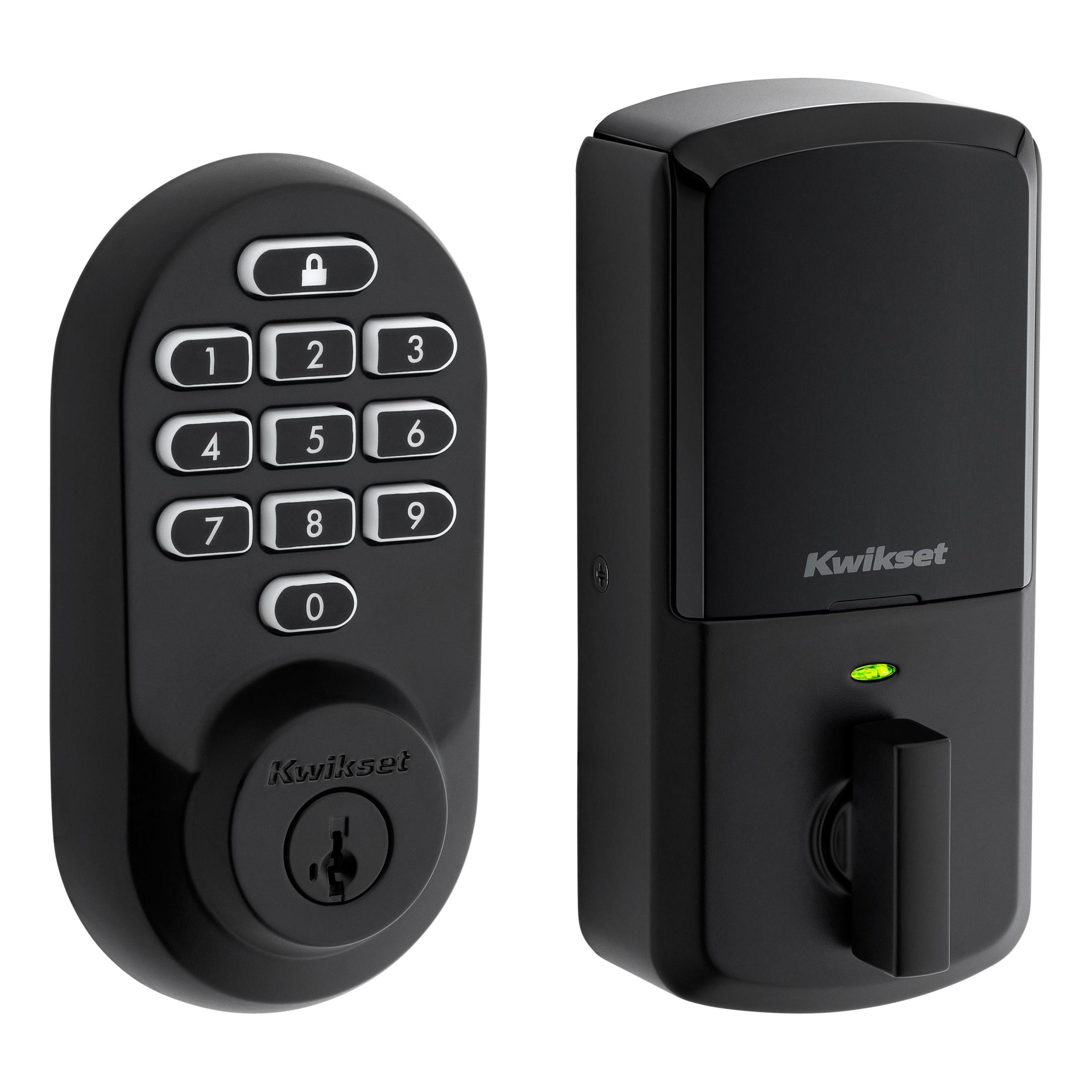 938 WIFI KYPD 514 SMT TPR RCALFD Halo Keypad Deadbolt - Matte Black