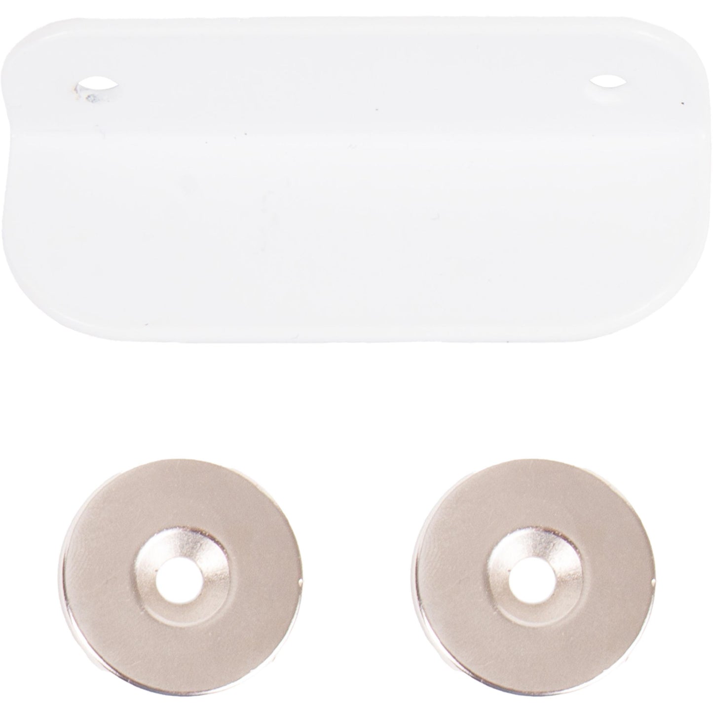 Stone Harbor Hardware Magnetic Catch System, 2 Magnets, Top Door Installation, White